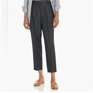 Theory Treeca WAP Style Pants – Charcoal Melange Tailor Wool (Style M0901213)